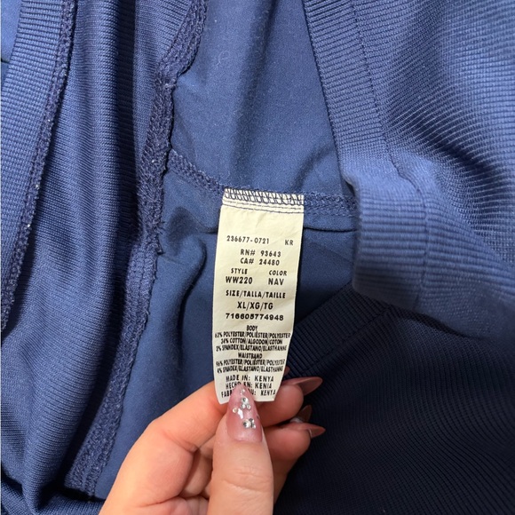 Cherokee Navy Blue maternity Scrub set - Picture 5 of 5